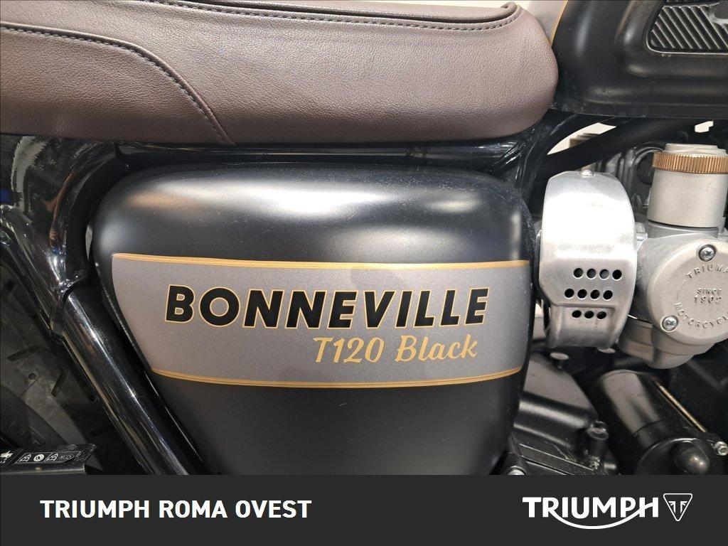 TRIUMPH Bonneville 1200 T120 Black Gold Line Abs