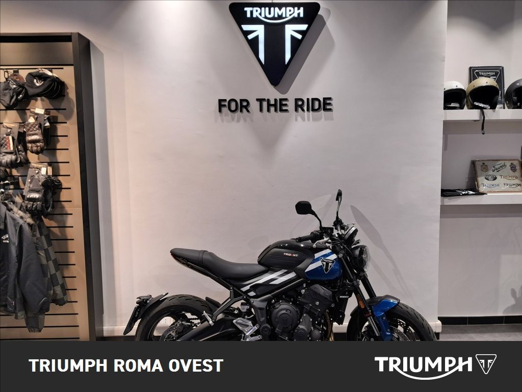TRIUMPH Trident 660 Cobalt Blue / Sapphire Black Abs