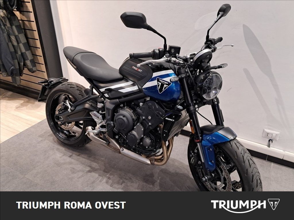 TRIUMPH Trident 660 Cobalt Blue / Sapphire Black Abs