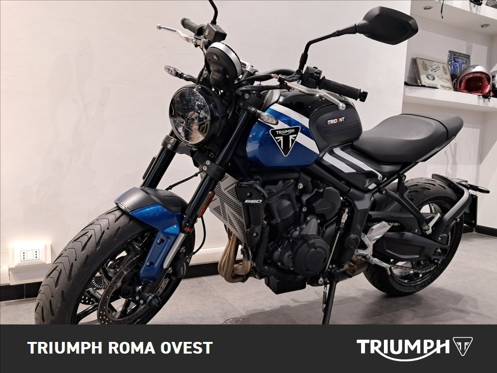TRIUMPH Trident 660 Cobalt Blue / Sapphire Black Abs