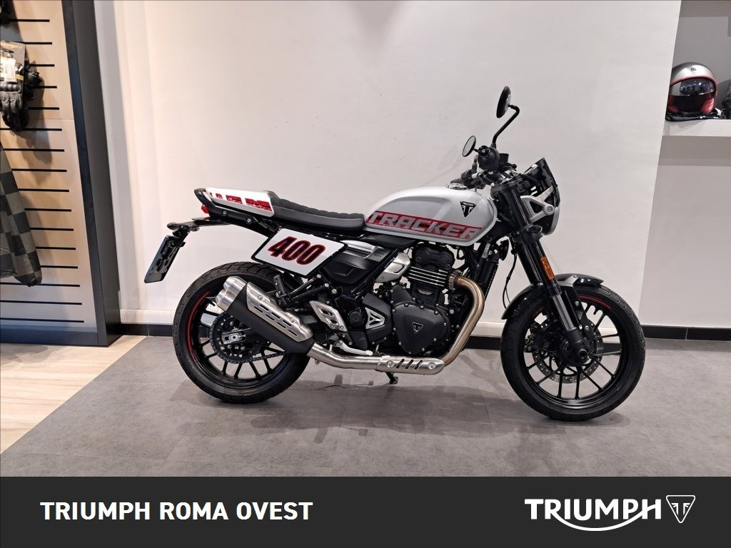 TRIUMPH Tracker 400 Aluminium Silver Abs