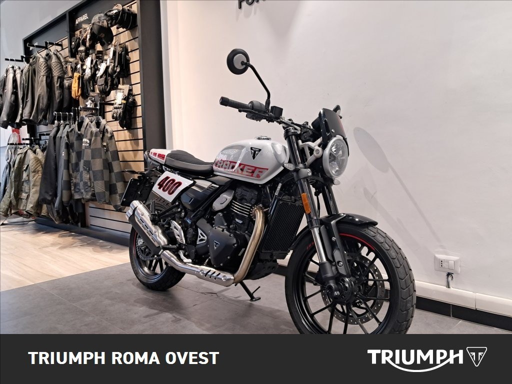 TRIUMPH Tracker 400 Aluminium Silver Abs