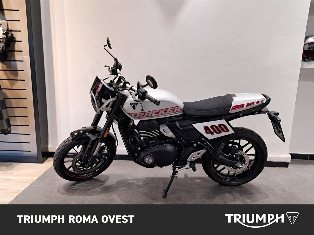 TRIUMPH Tracker 400 Aluminium Silver Abs