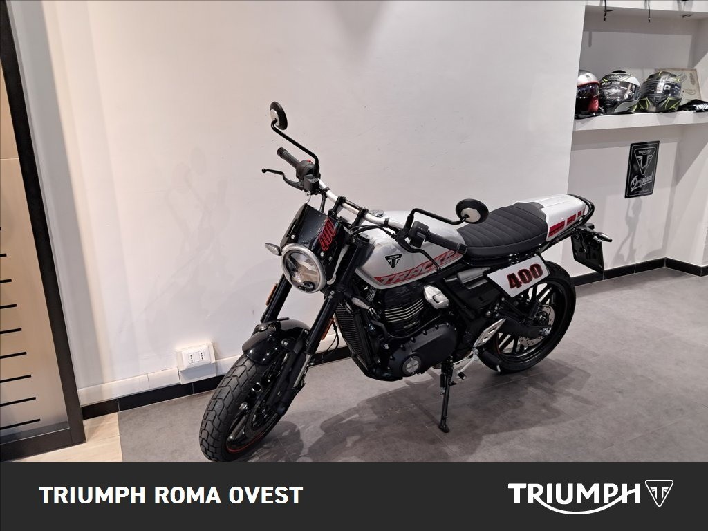 TRIUMPH Tracker 400 Aluminium Silver Abs